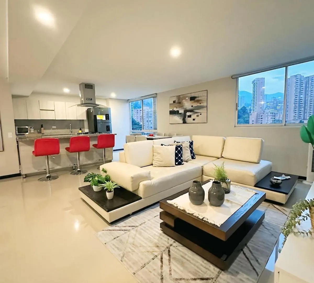 23Rd Floor Luxury Apartment 5 Min From Provenza Medellin